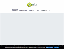 Tablet Screenshot of pinedoproyectos.com